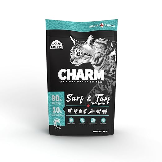 charm surf & turf cat