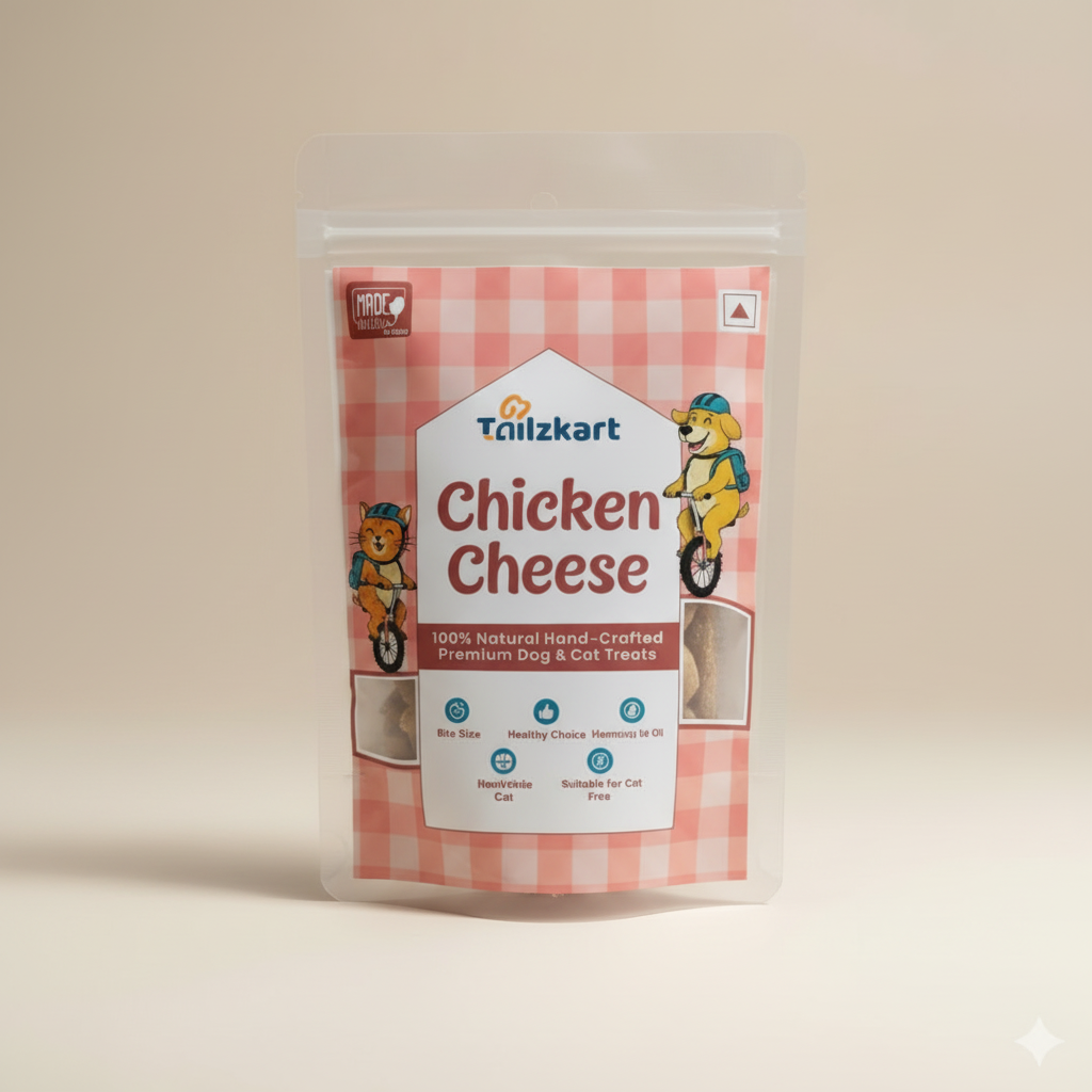 premium baked treats- chicken cheese 70 g