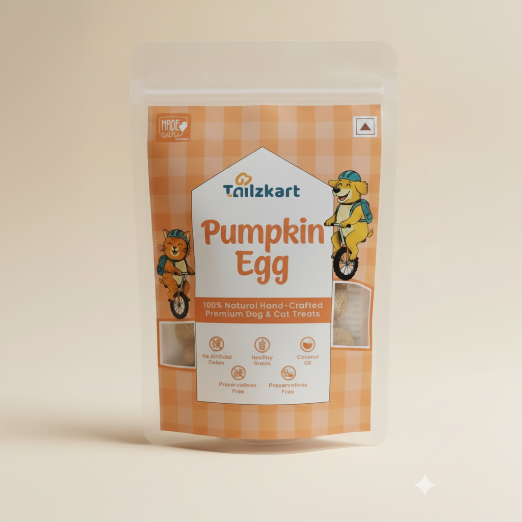 premium baked treats- pumkin & egg 70 g