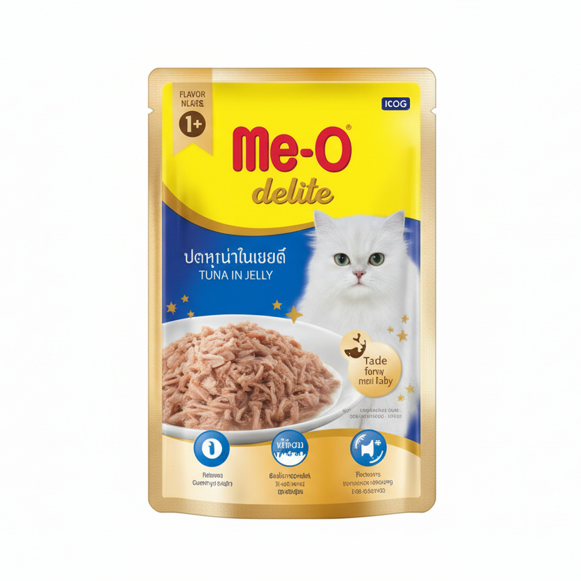 me-o delite tuna in jelly 70 g