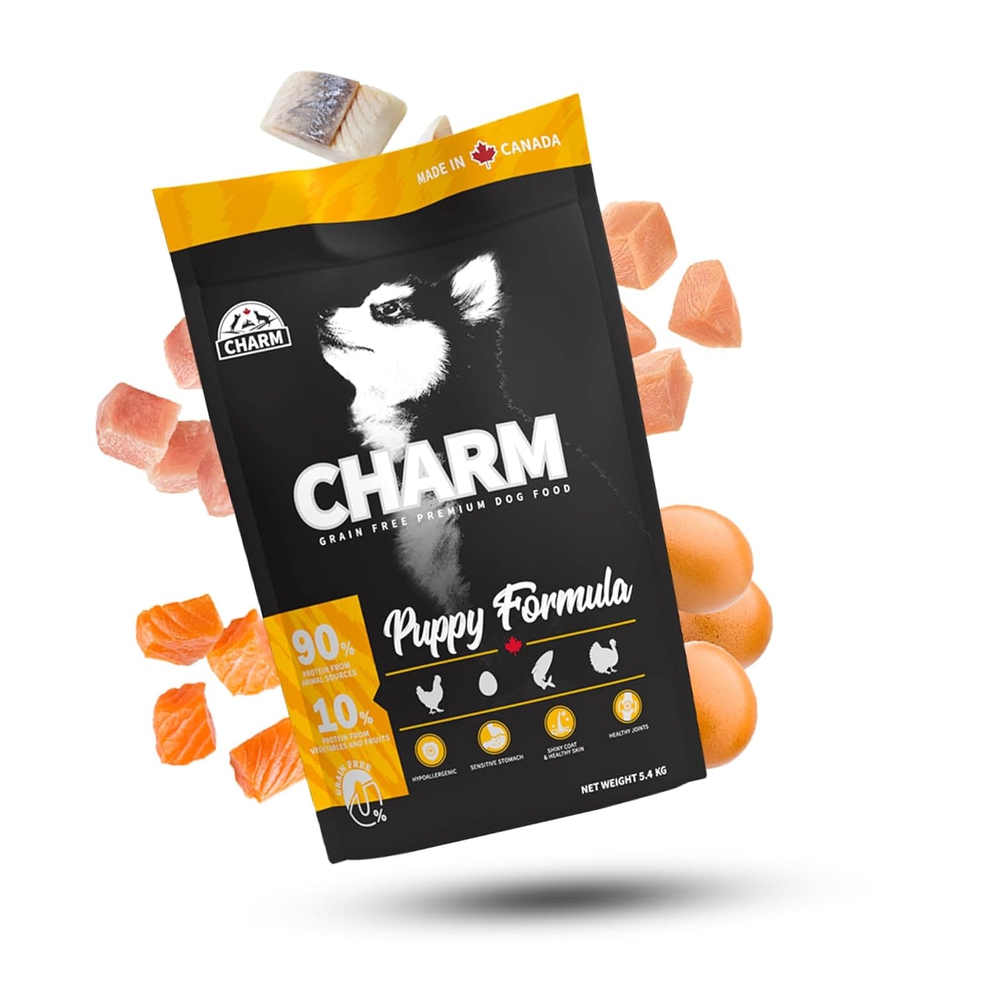 charm puppy food