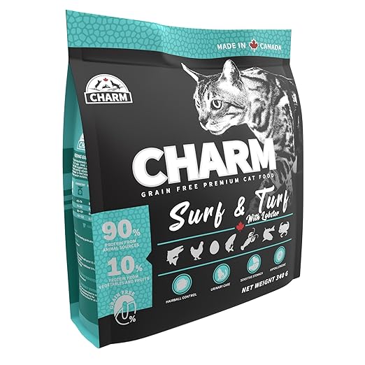 charm surf & turf cat