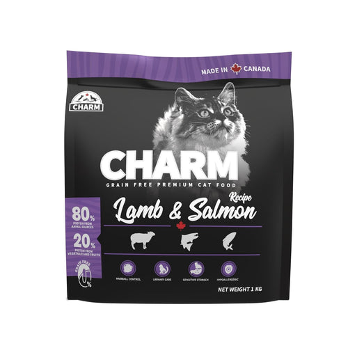 Charm Lamb & Salmon Cat