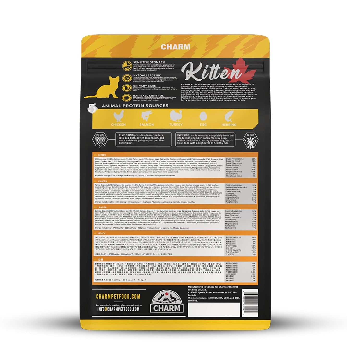 charm kitten formula