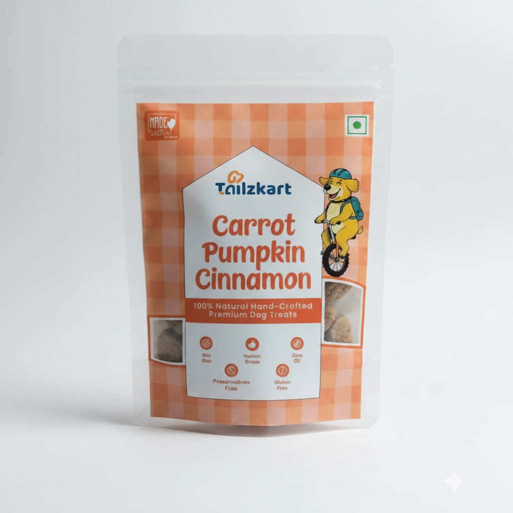 premium baked treats- carrot pumpkin 70 g