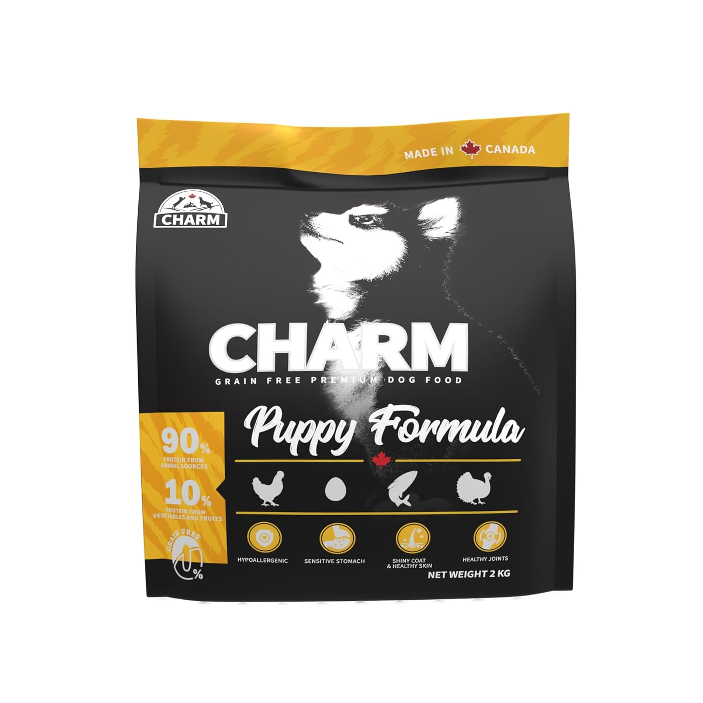 charm puppy food