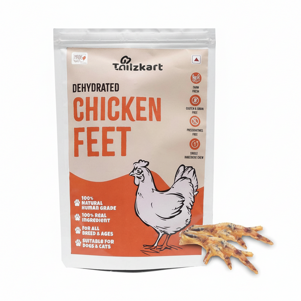DEHYDRATED CHICKEN FEET