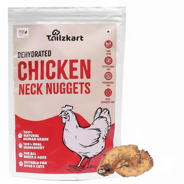 DEHYDRATED CHICKEN NECK NUGGETS