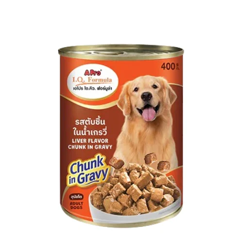 Apro I.Q. Formula Liver Chunk In Gravy