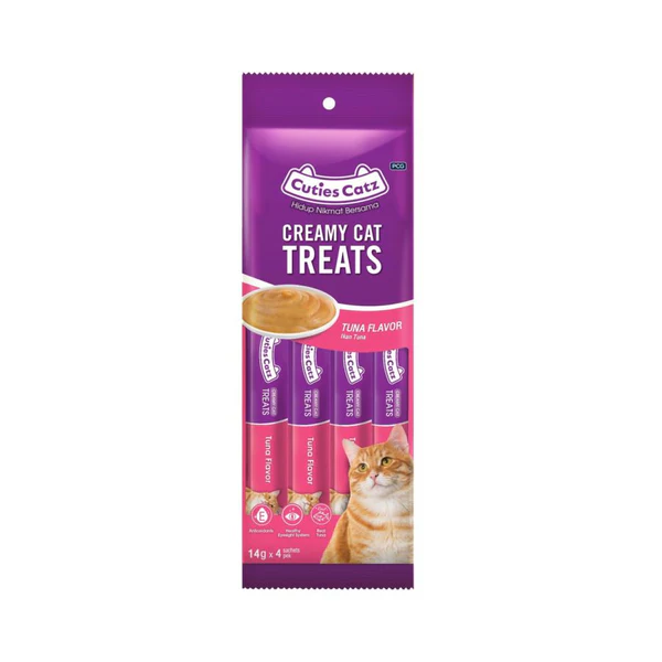 CUTIE CATZ CREAMY TREAT TUNA FLAVOUR