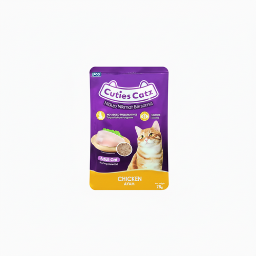 Cutie Catz Chicken Flavor Gravy 75 G
