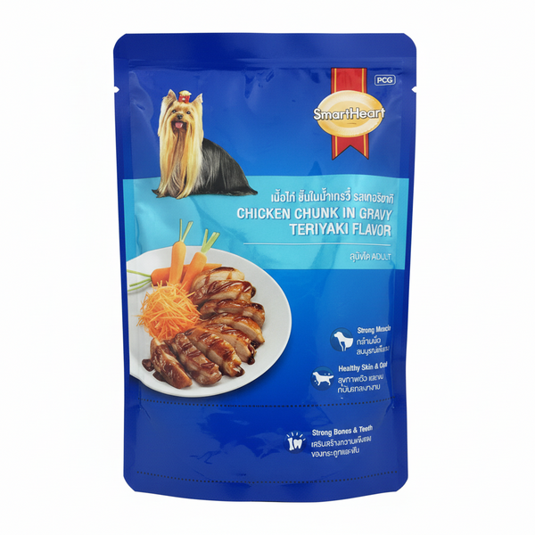 SMARTHEART CHICKEN CHUNKS IN GRAVY TERIYAKI FLAVOUR 80 G