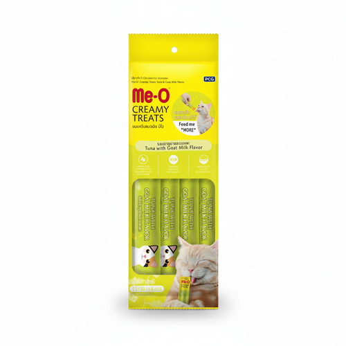 Me-O Creamy Treat Tuna With Goat Milk Flavour 60 G