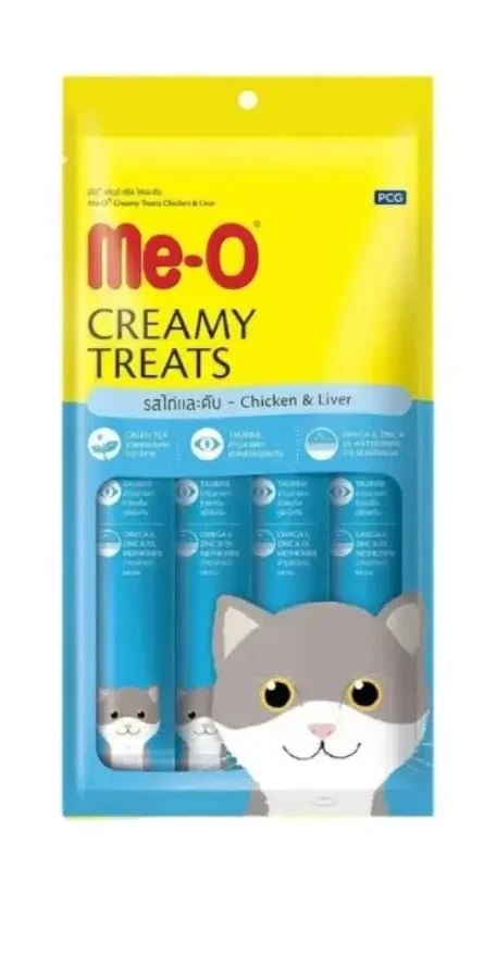 ME-O CREAMY TREAT CHICKEN & LIVER FLAVOUR 60 G